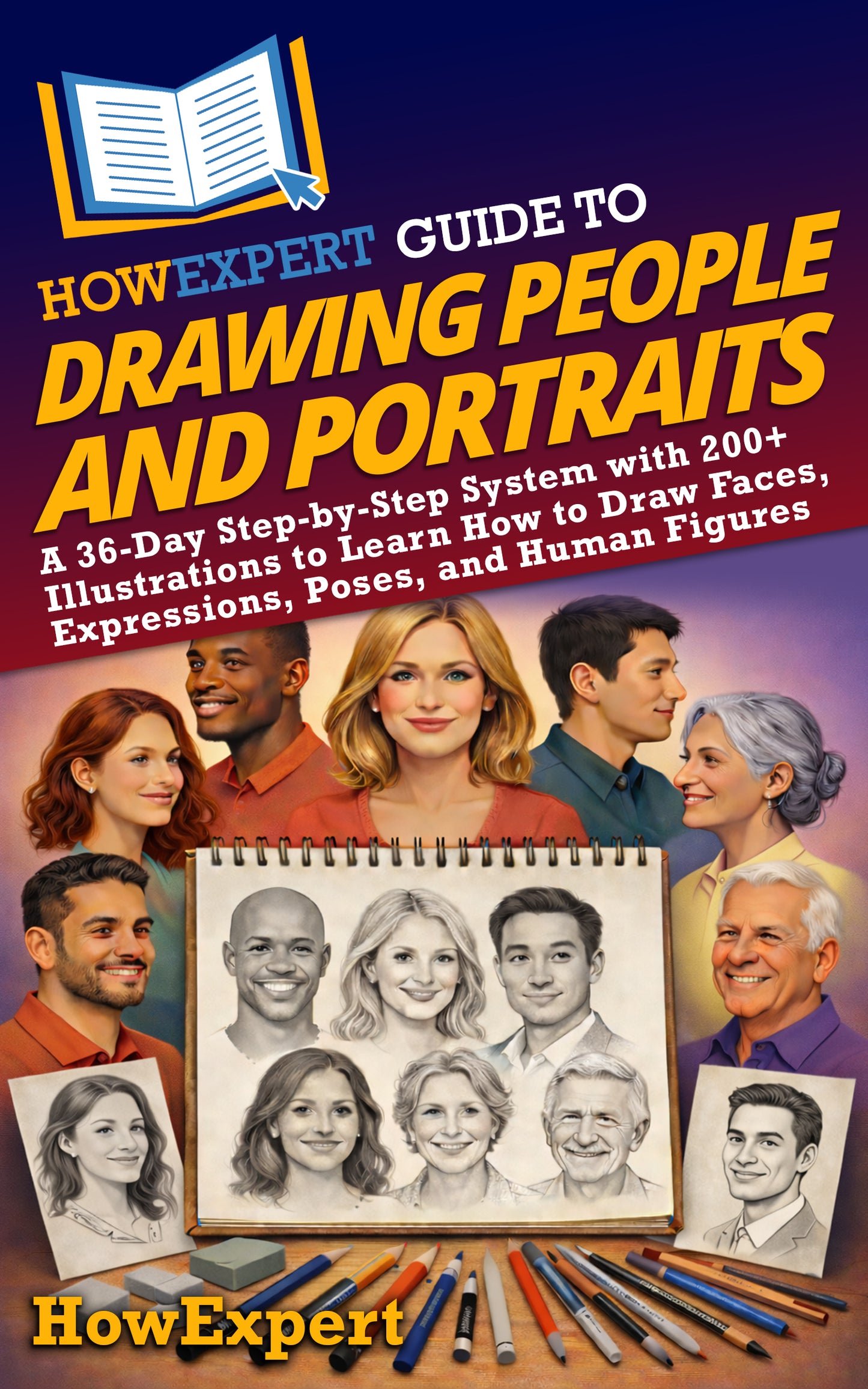 HowExpert Guide to Drawing People and Portraits