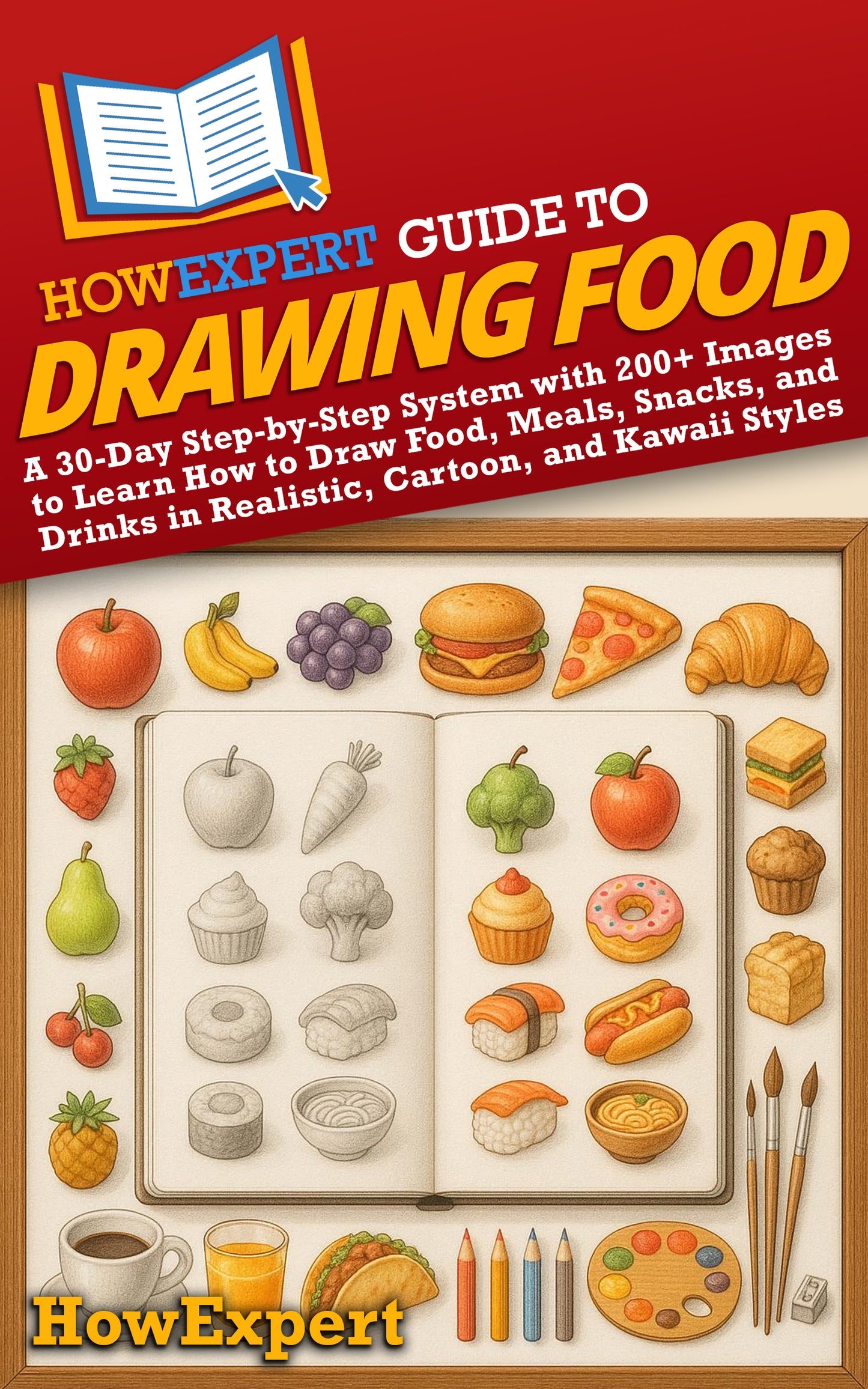 HowExpert Guide to Drawing Food