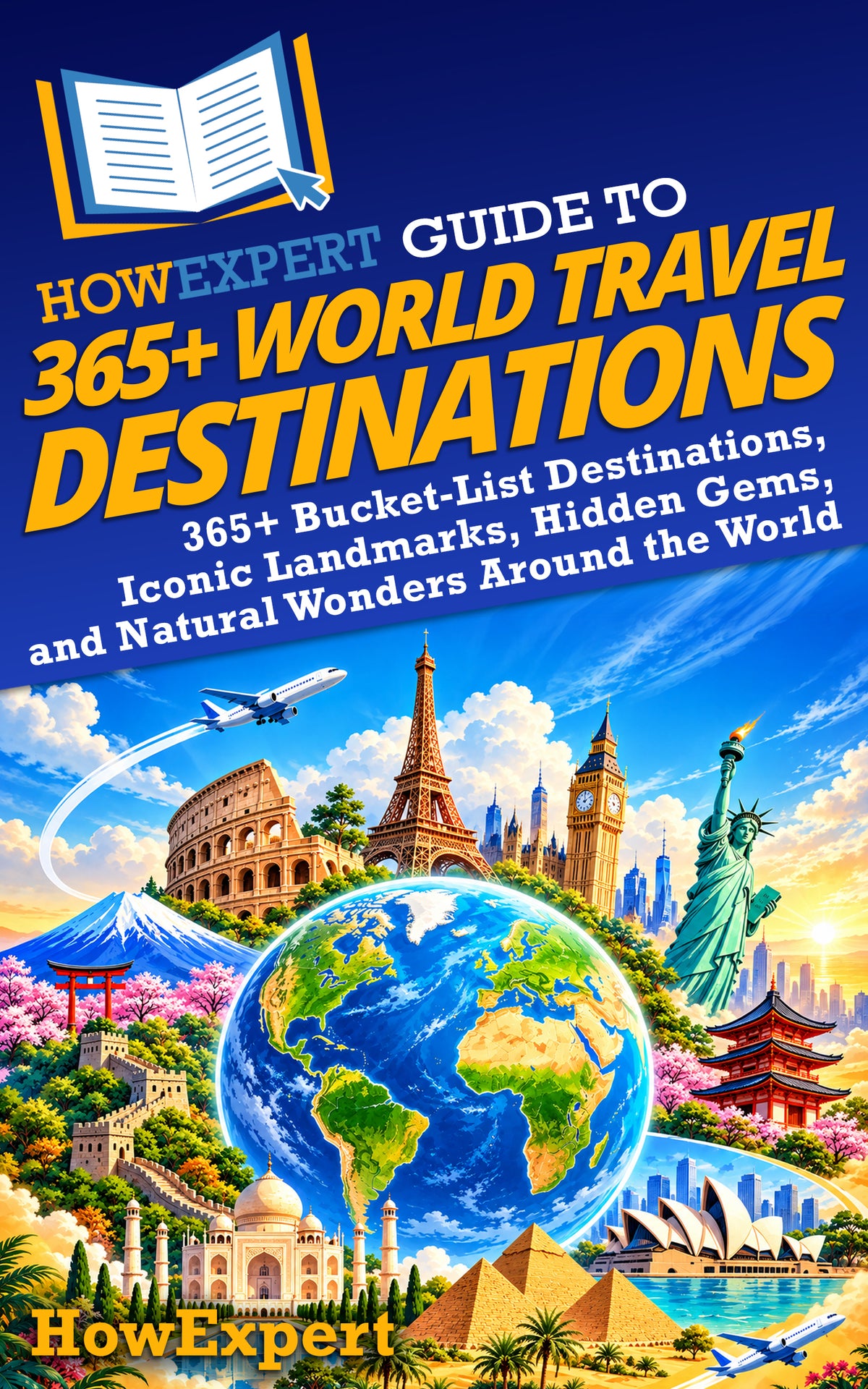 HowExpert Guide to 365+ World Travel Destinations